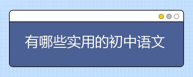 有哪些实用的初中语文阅读理解解题技巧？