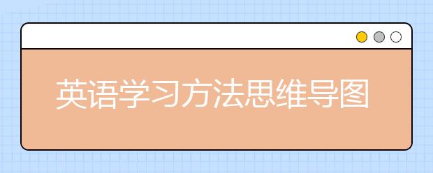 英语学习方法思维导图大全