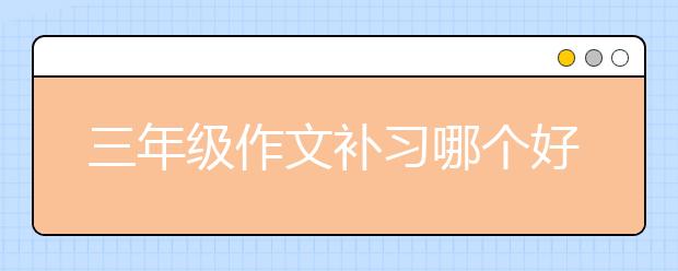 三年级作文补习哪个好，收费价格多少钱