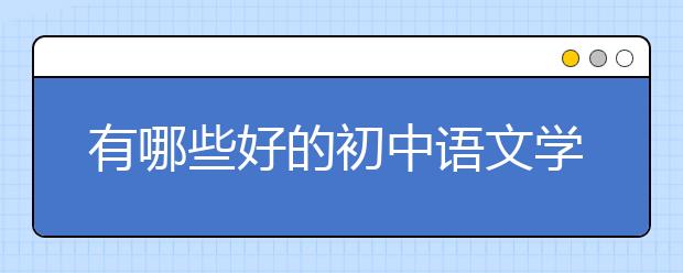 有哪些好的初中语文学习方法？怎么学好初中语文？