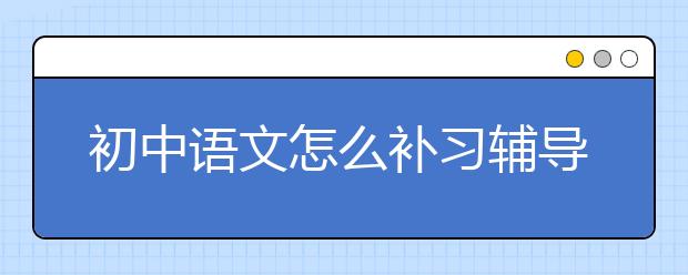 初中语文怎么补习辅导比较好？ 初中语文成绩怎么提高？