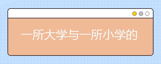 一所大學(xué)與一所小學(xué)的“科普聯(lián)誼”