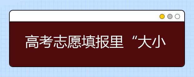 高考志愿填报里“大小年”现象是怎么回事？“大小年”现象如何规避？