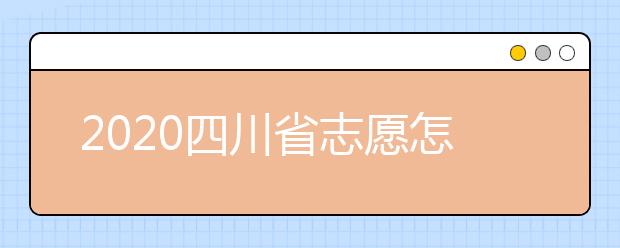 2020广东省志愿怎么填？广东省高考志愿能填几个？
