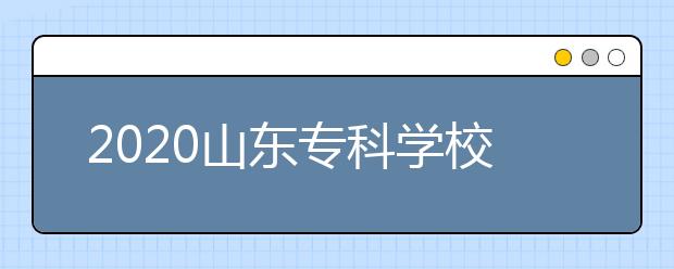 2020山东专科学校分数线都是多少？山东有什么好专科学校？