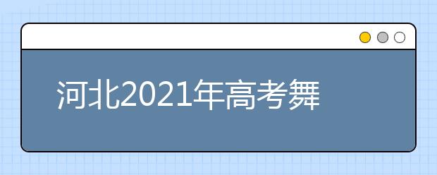 河北2021年高考舞蹈统考生准考证打印时间及网址