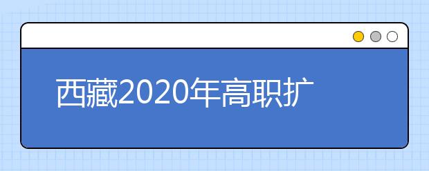 西藏2020年高職擴(kuò)招錄取結(jié)果查詢渠道