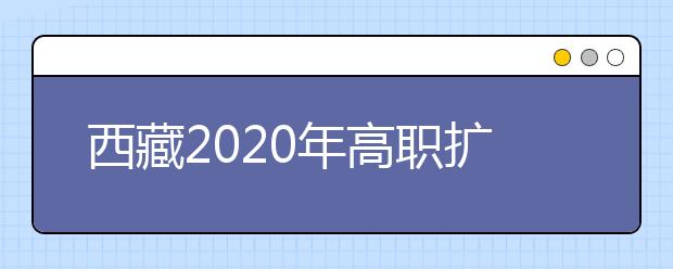 西藏2020年高職擴招錄取結(jié)果查詢渠道