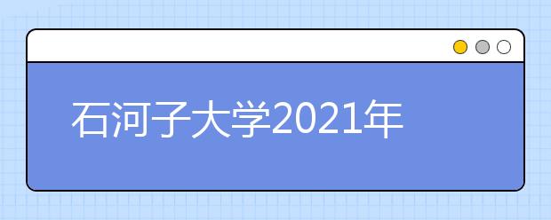 石河子大学2021年艺术类专业招生简章