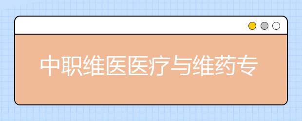 中职维医医疗与维药专业主要学什么?