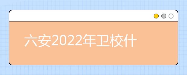 六安2022年衛(wèi)校什么專業(yè)適合女生