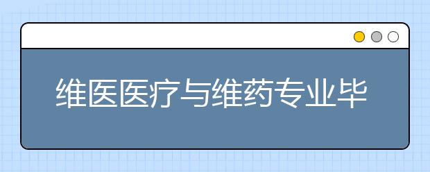 維醫(yī)醫(yī)療與維藥專業(yè)畢業(yè)出來干什么？