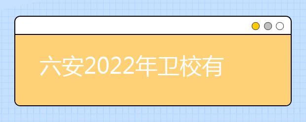 六安2022年卫校有哪些专业适合女生