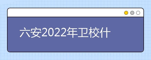 六安2022年卫校什么专业适合女生