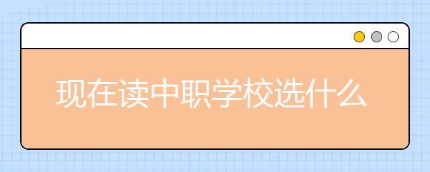 現(xiàn)在讀中職學(xué)校選什么專業(yè)好？