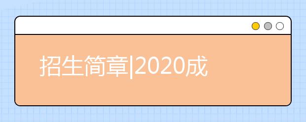 招生简章|2020成都艺术职业学院招生简章