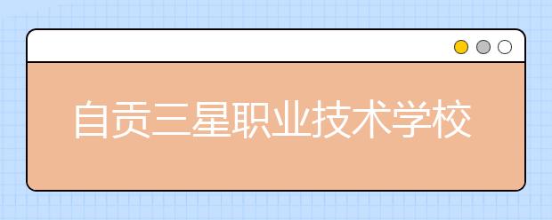 自贡三星职业技术学校2019年招生录取分数线