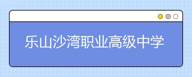 乐山沙湾职业高级中学2019年招生录取分数