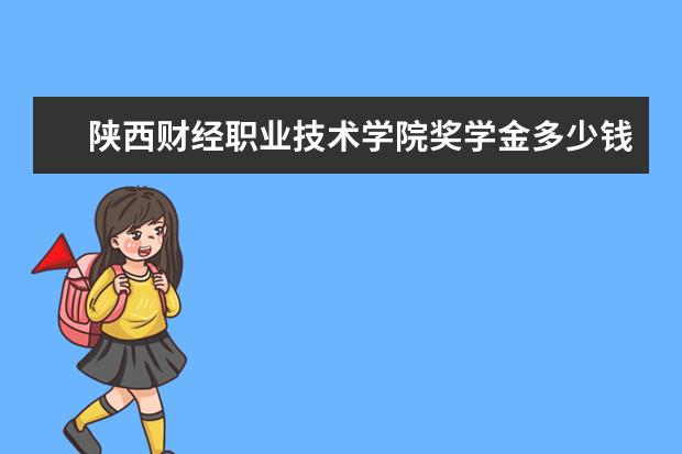 陕西财经职业技术学院奖学金多少钱  陕西财经职业技术学院奖学金设置情况