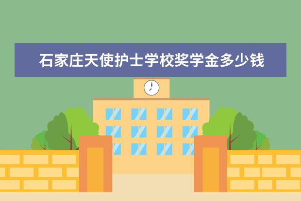 石家庄天使护士学校奖学金多少钱  石家庄天使护士学校奖学金设置情况