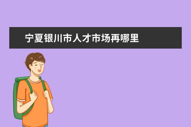 寧夏銀川市人才市場再哪里 銀川最大人才市場在那里