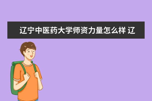 辽宁中医药大学师资力量怎么样 辽宁中医药大学教师配备如何