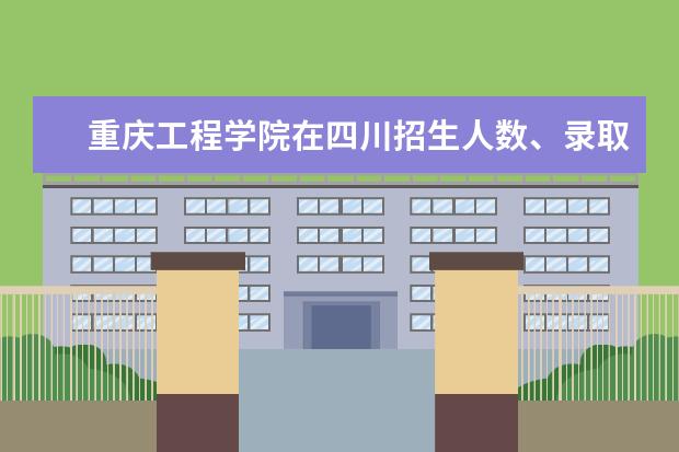 重庆工程学院在四川招生人数、录取分数线、位次（2022招生计划）