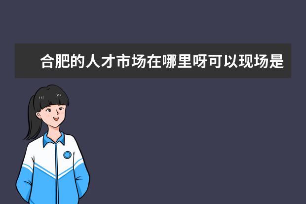 合肥的人才市场在哪里呀可以现场是找工作的都是比较正规的那种