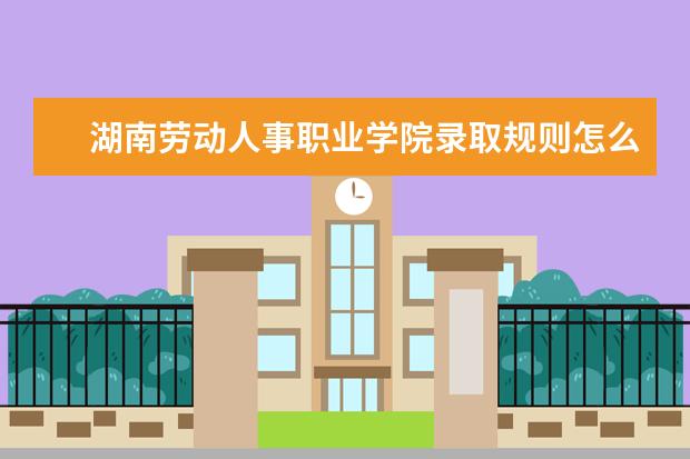 湖南劳动人事职业学院录取规则怎么样 湖南劳动人事职业学院就业状况如何