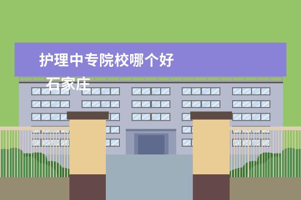 护理中专院校哪个好 
  石家庄北方医学中等专业学校