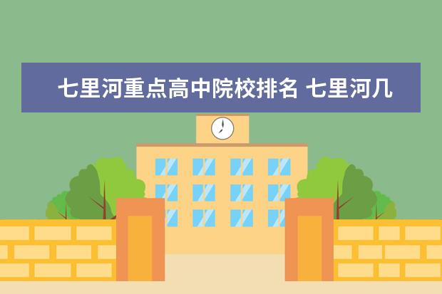 七里河重点高中院校排名 七里河几个高中