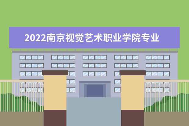 2022南京視覺藝術(shù)職業(yè)學(xué)院專業(yè)排名 哪些專業(yè)比較好 2021專業(yè)排名 哪些專業(yè)比較好