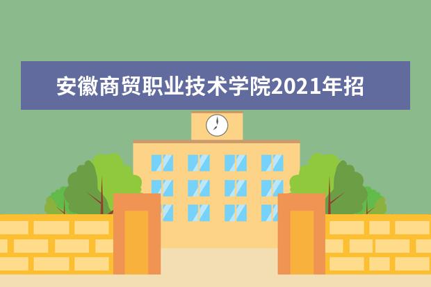 安徽商贸职业技术学院2021年招生章程  怎样