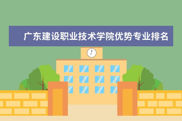 广东建设职业技术学院优势专业排名情况及最好的专业有哪些 潍坊科技学院优势专业排名情况及最好的专业有哪些