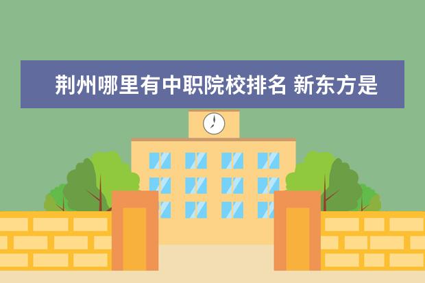 荆州哪里有中职院校排名 新东方是做什么的?