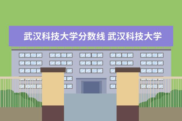 武汉科技大学分数线 武汉科技大学高考分数线