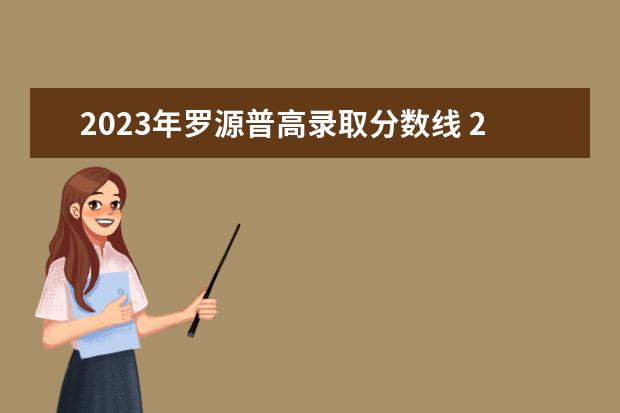 2023年罗源普高录取分数线 2023福州中专分数线?