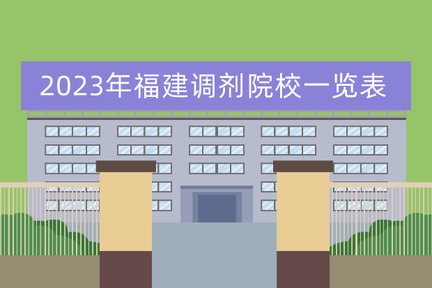 2023年福建调剂院校一览表 2023年085400调剂有哪些学校