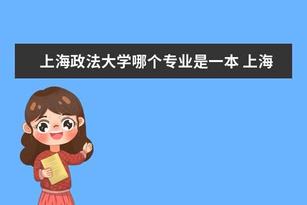 上海政法大学哪个专业是一本 上海政法大学是一本还是2本?