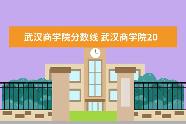 武汉商学院分数线 武汉商学院2022录取分数线