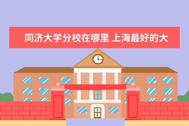 同济大学分校在哪里 上海最好的大学在哪里