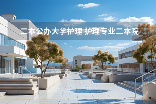 二本公办大学护理 护理专业二本院校排名
