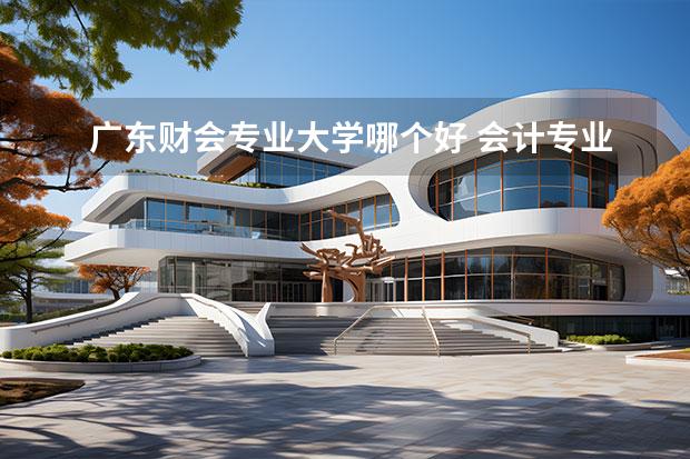 广东财会专业大学哪个好 会计专业广东大学排名