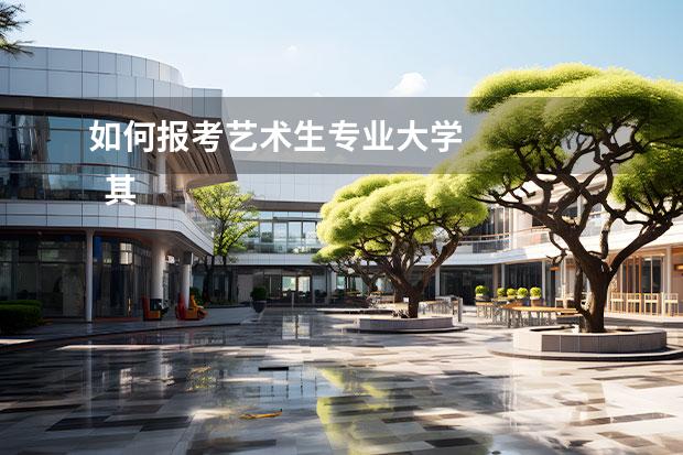 如何报考艺术生专业大学 
  其他信息：
  <br/>