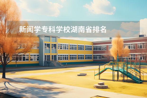 新闻学专科学校湖南省排名    其他信息：   <br/>