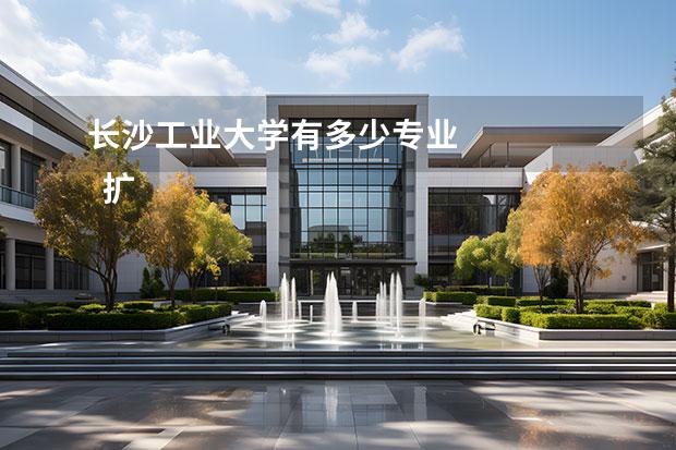 长沙工业大学有多少专业 
  扩展资料