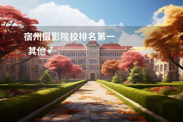 宿州摄影院校排名第一 
  其他信息：
  <br/>