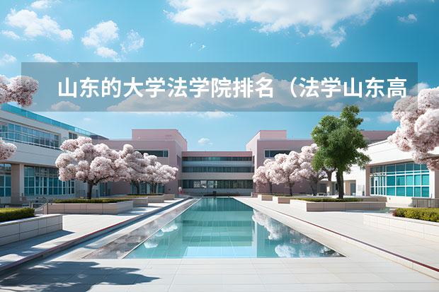 山东的大学法学院排名（法学山东高校排名）