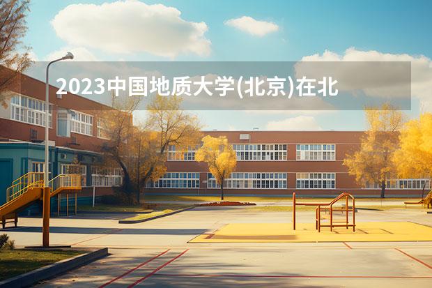 2023中國地質(zhì)大學(xué)(北京)在北京高考專業(yè)招生計劃人數(shù)一覽