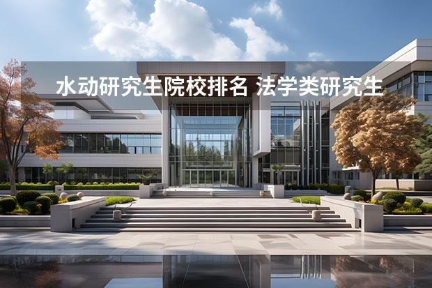 水动研究生院校排名 法学类研究生学校排名